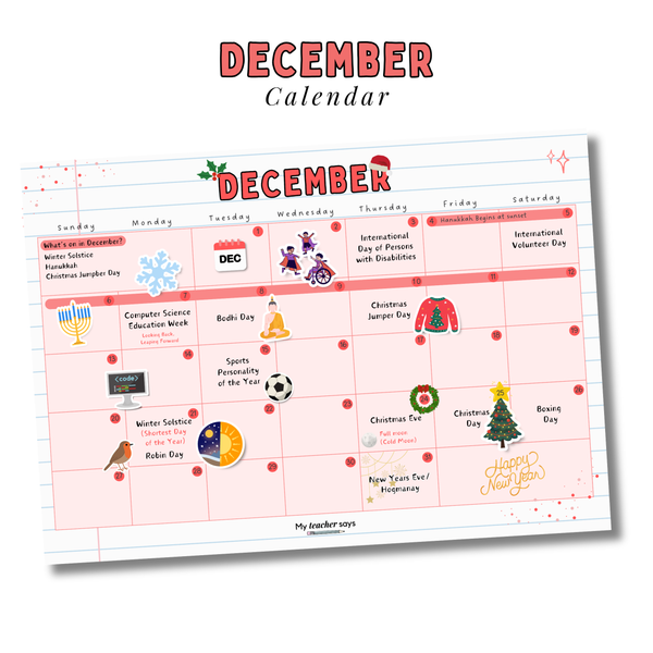December 2026 Calendar
