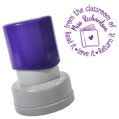 Library Book Stamp (From the classroom of)