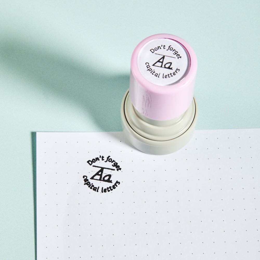 Capital Letters Stamp