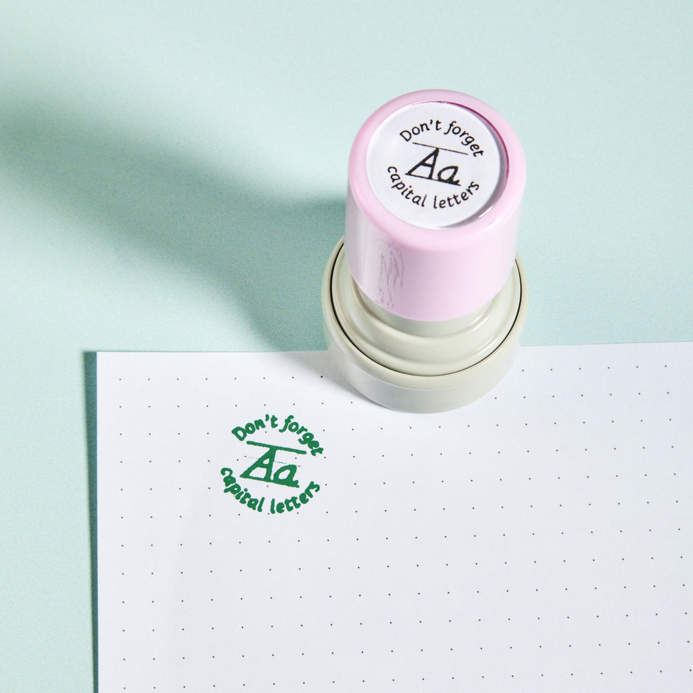 Capital Letters Stamp