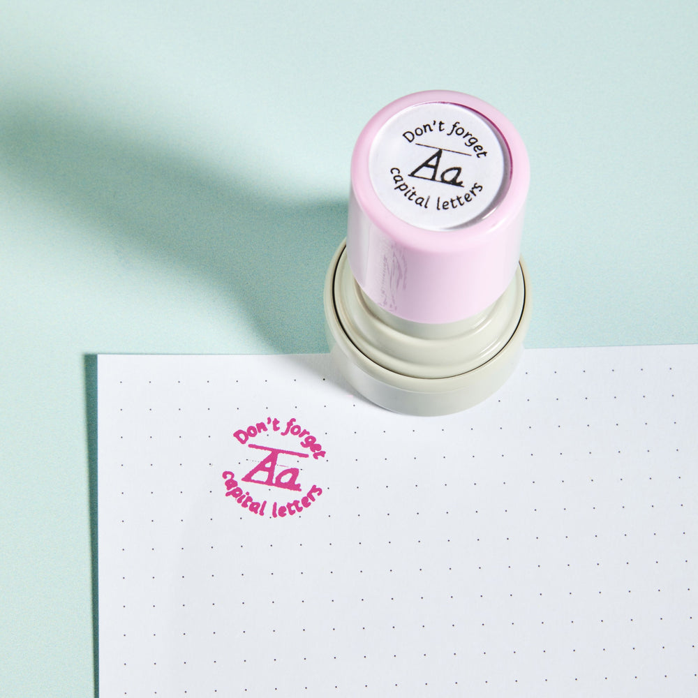 Capital Letters Stamp