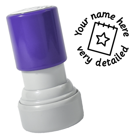 Very Detailed Work Stamp