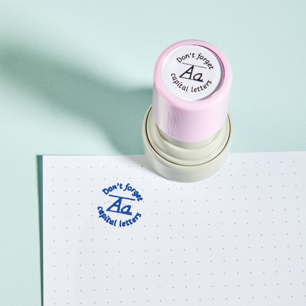 Capital Letters Stamp