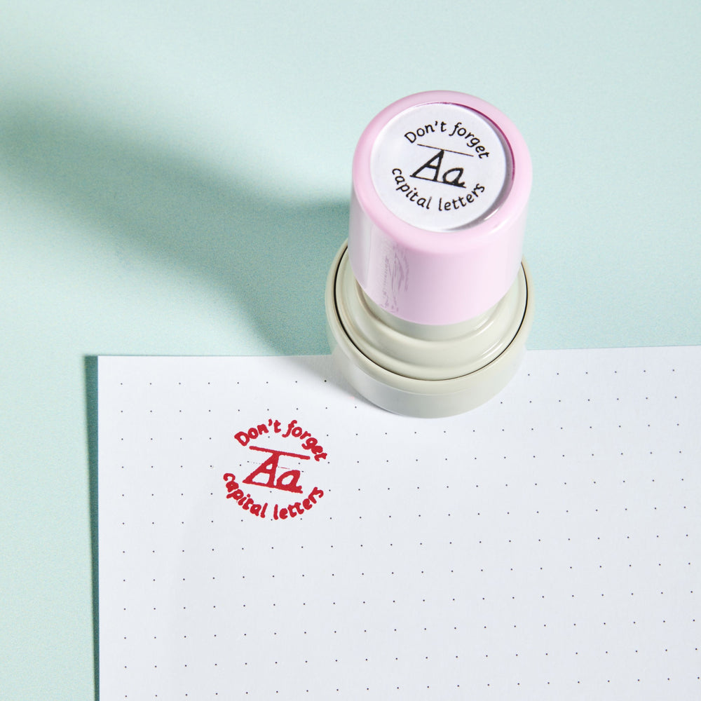 Capital Letters Stamp