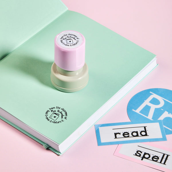 Library Book Stamp (From the classroom of)