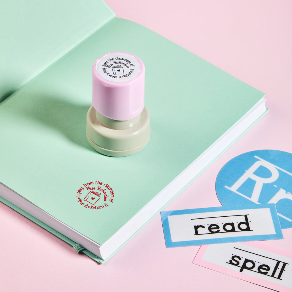 Library Book Stamp (From the classroom of)