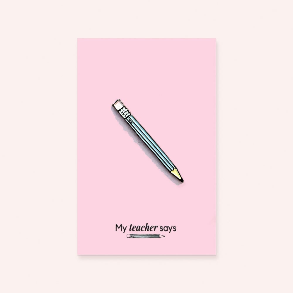 Enamel Pencil Pin