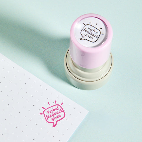 Verbal Feedback Given Stamp