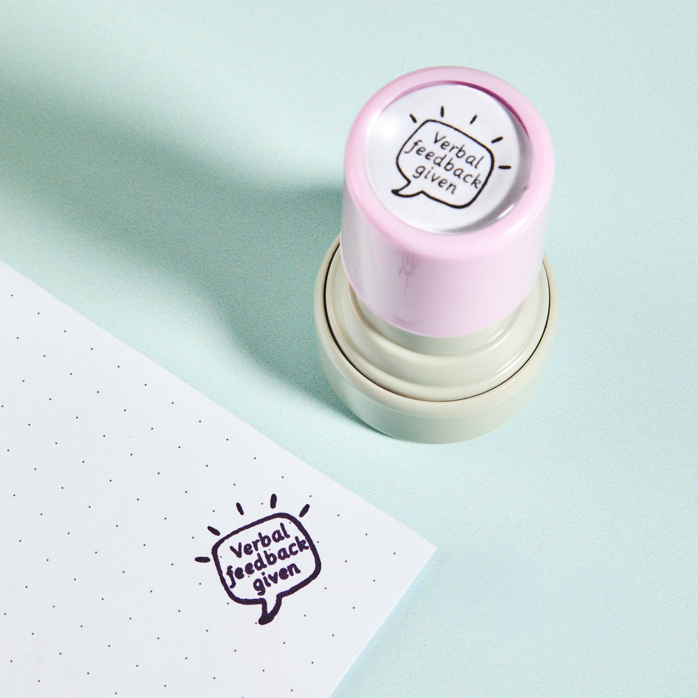 Verbal Feedback Given Stamp