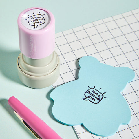 Verbal Feedback Given Stamp