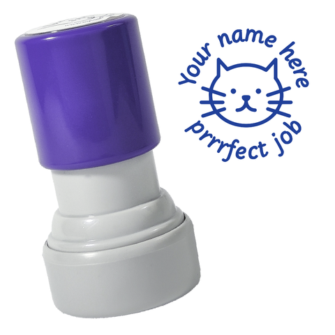 Cat Prrrfect Stamp
