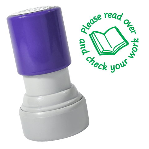 Read Over Your Work Stamp