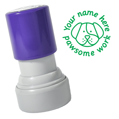 Dog Pawsome Stamp