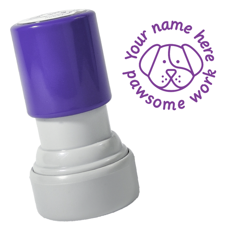 Dog Pawsome Stamp