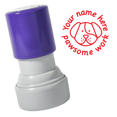 Dog Pawsome Stamp