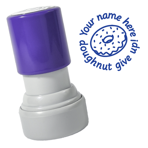 Doughnut Give Up Stamp