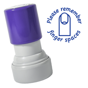 Finger Spaces Stamp