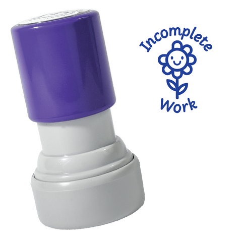 Incomplete Work Stamp