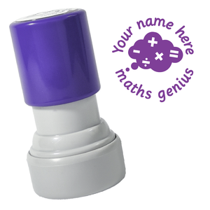 Maths Genius Stamp