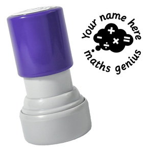 Maths Genius Stamp