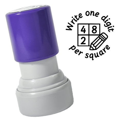 Maths Book Stamp