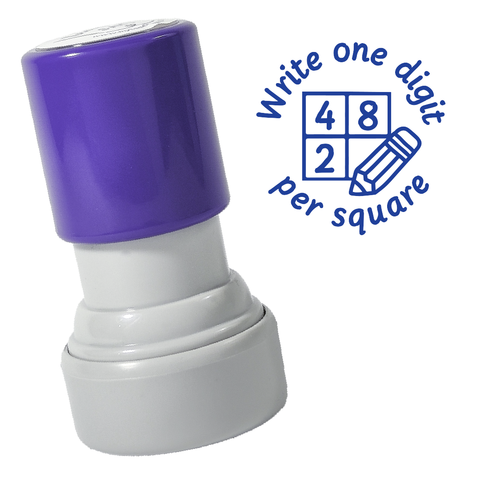 Maths Book Stamp