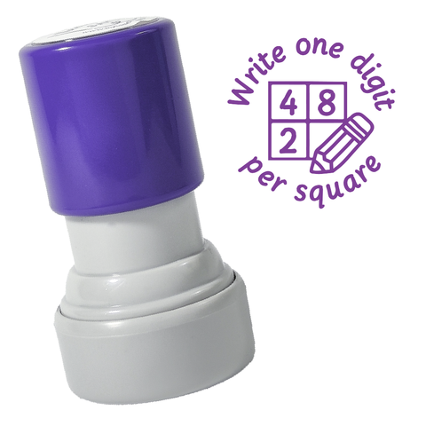Maths Book Stamp