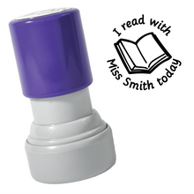 Load image into Gallery viewer, I Read With My Teacher Stamp
