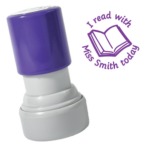 I Read With My Teacher Stamp