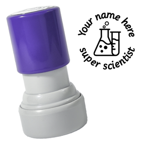 Super Scientist Stamp