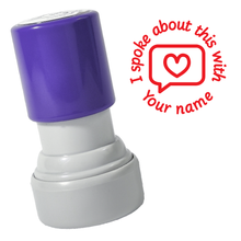 Load image into Gallery viewer, I Spoke About This With Stamp
