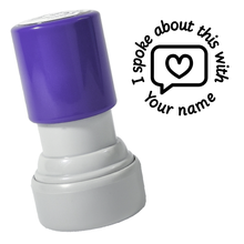 Load image into Gallery viewer, I Spoke About This With Stamp
