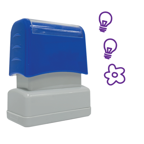 Two Glows and a Grow Stamp