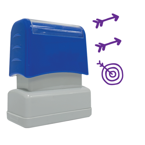 Two Points and a Target Stamp