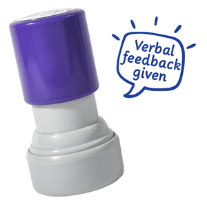 Verbal Feedback Given Stamp