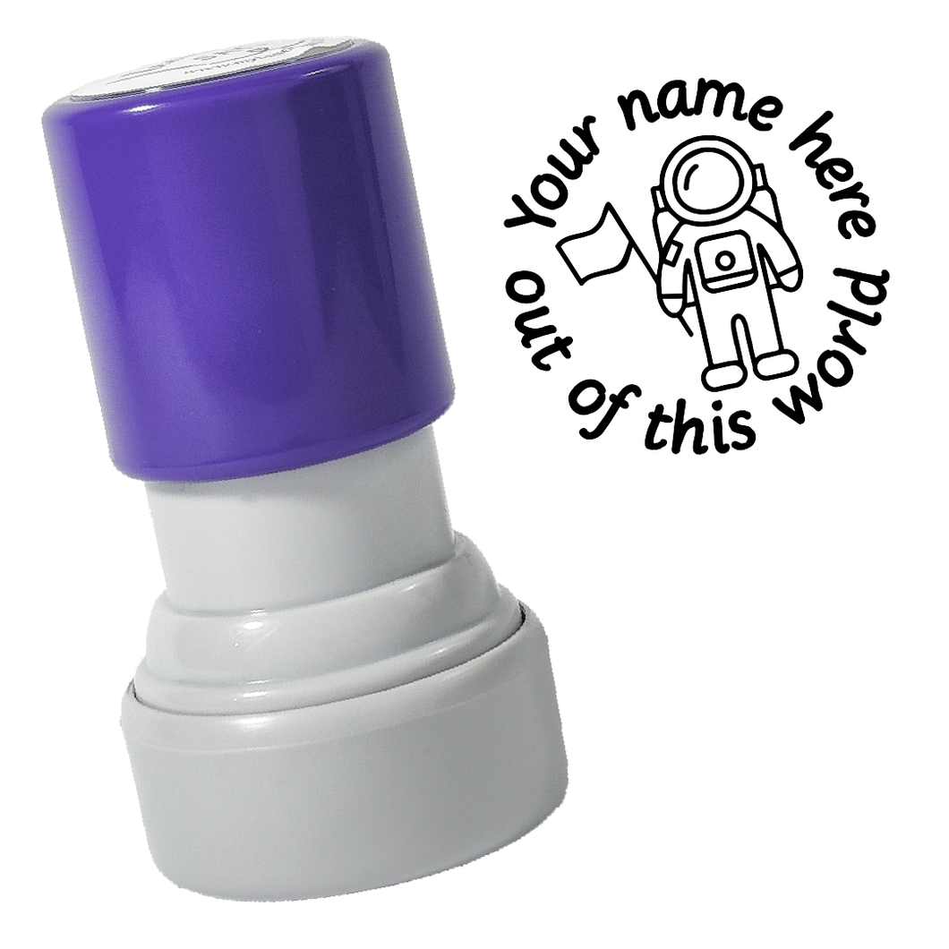 Spaceman Stamp